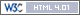 Valid HTML 4.01 Transitional